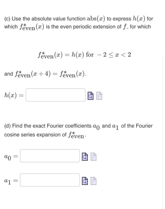 Solved Consider the function f(x) = 5x for 0