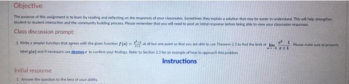Solved Objective The purpose of this assignment is to learn | Chegg.com