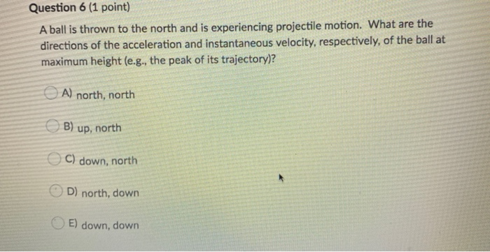 Solved Question 1 (2 points) Can an object ever be | Chegg.com
