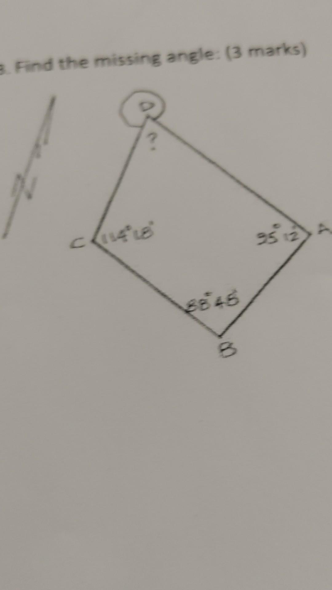 solved-find-the-missing-angle-3-marks-chegg