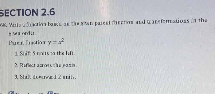 Solved 8. Write a function based on the given parent | Chegg.com