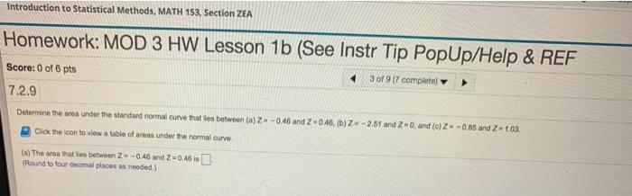 Solved Introduction to Statistical Methods, MATH 153, | Chegg.com