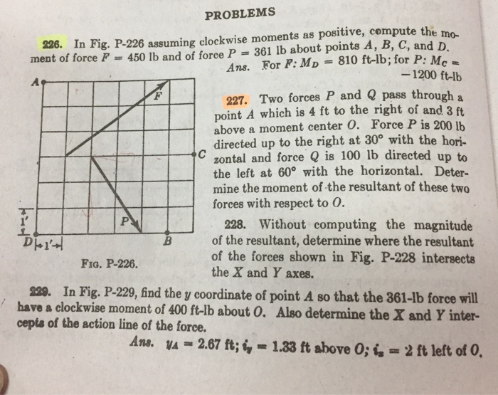 Solved PROBLEMS 226. In Fig. P-226 Assuming Clockwise | Chegg.com