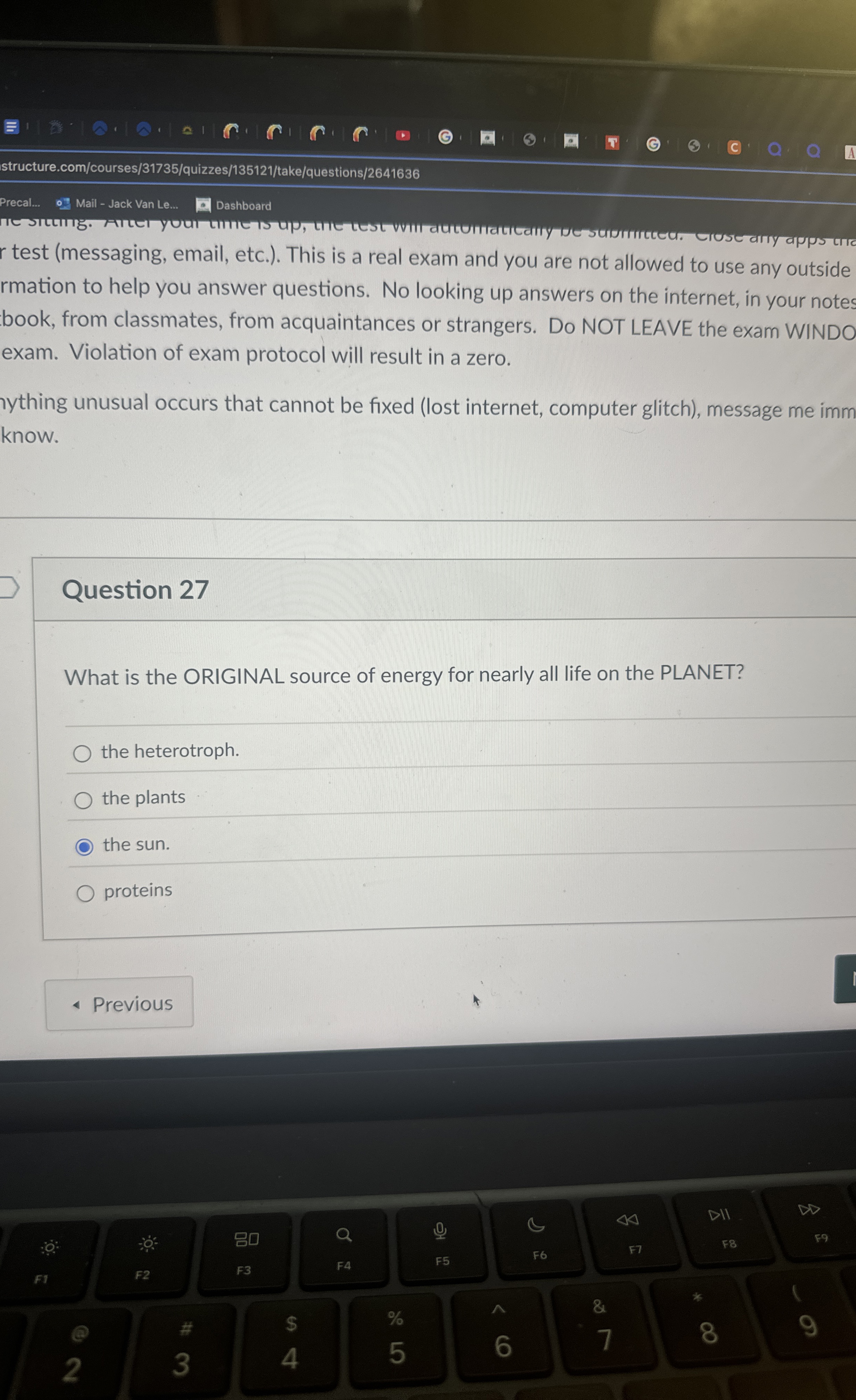 Solved Question 27What is the ORIGINAL source of energy for | Chegg.com