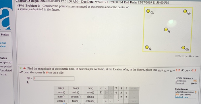 Solved Chapter 18 Begin Date: 8/28/2019 12:01:00 AM - Due | Chegg.com