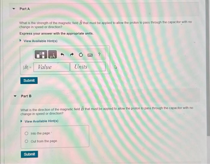 Solved What is the strength of the magnetic field B that | Chegg.com