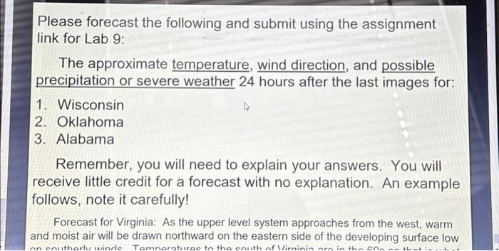 Please forecast the following and submit using the | Chegg.com
