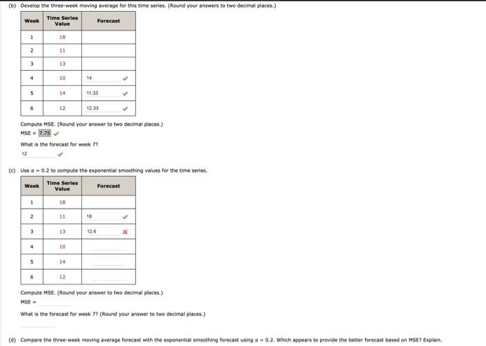 Solved (a) Construct a time series plot. What type of | Chegg.com