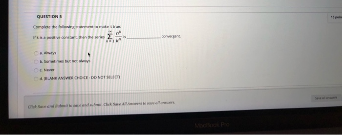Solved QUESTIONS 10 poin Complete the following statement to | Chegg.com