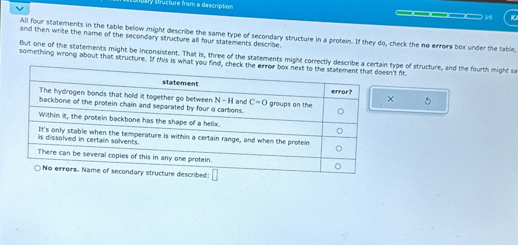 Solved structure from a descriptionAll four statements in | Chegg.com