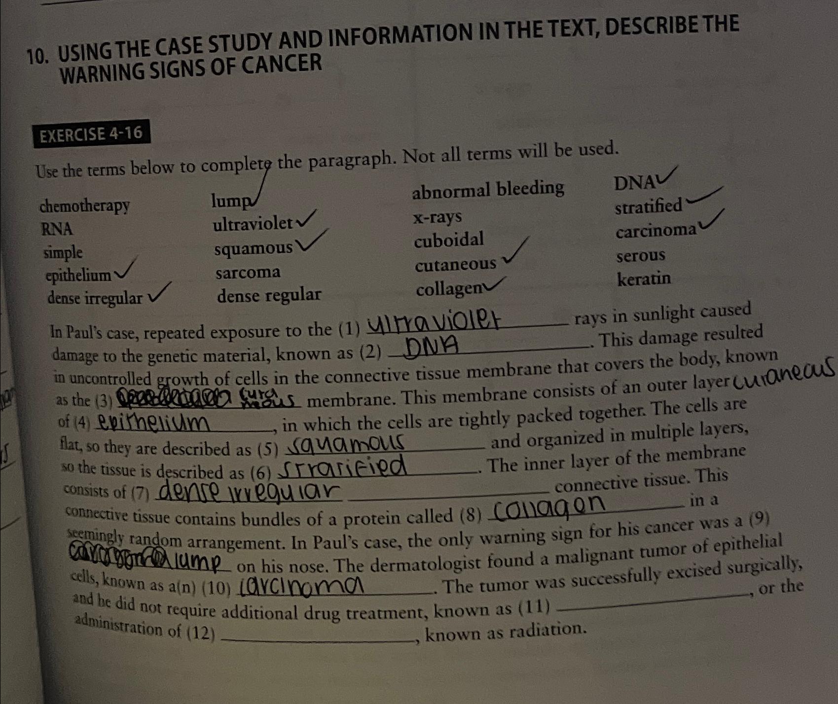 Solved USING THE CASE STUDY AND INFORMATION IN THE TEXT,