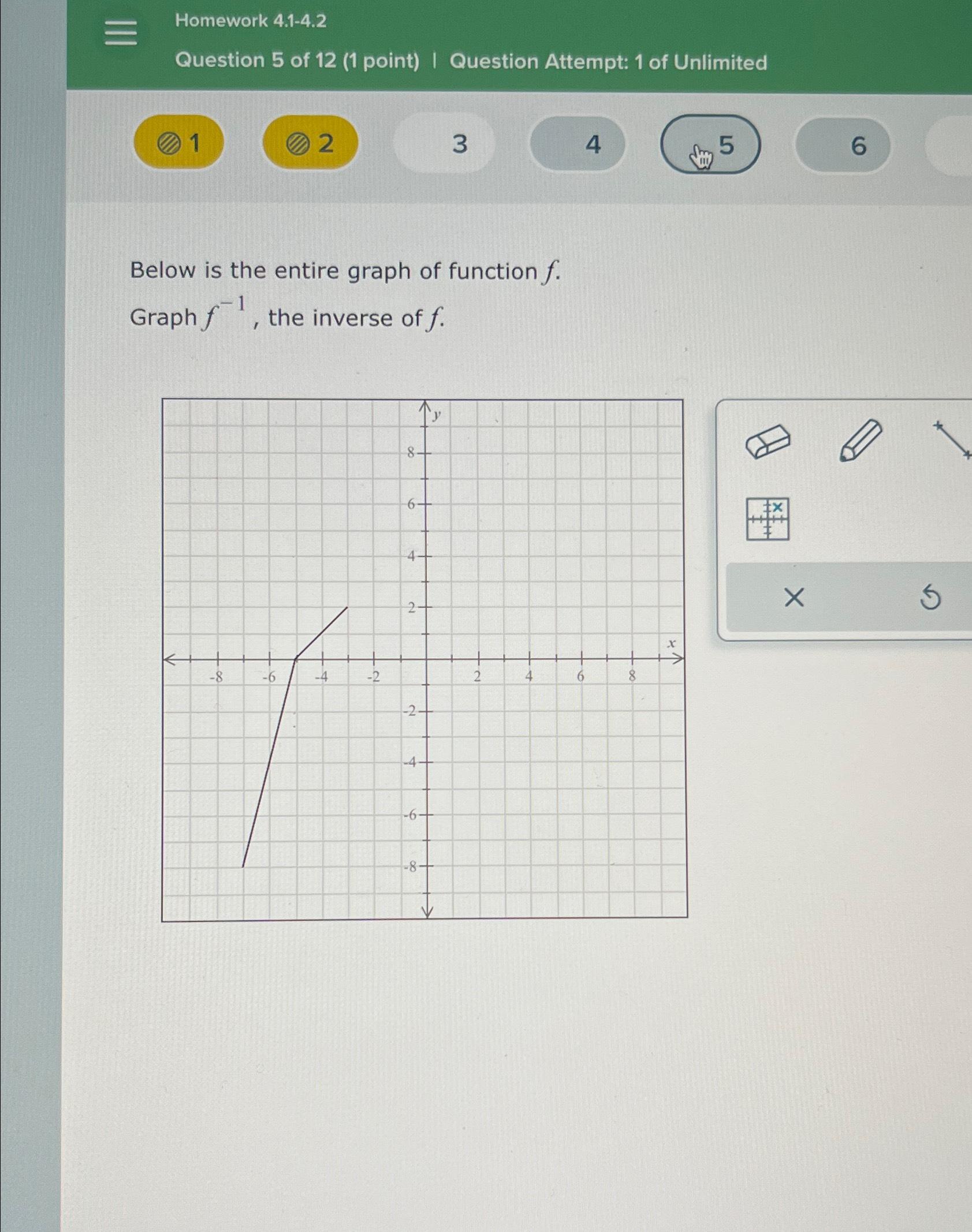 Solved Homework 4.1-4.2Question 5 ﻿of 12 (1 ﻿point) ﻿I | Chegg.com