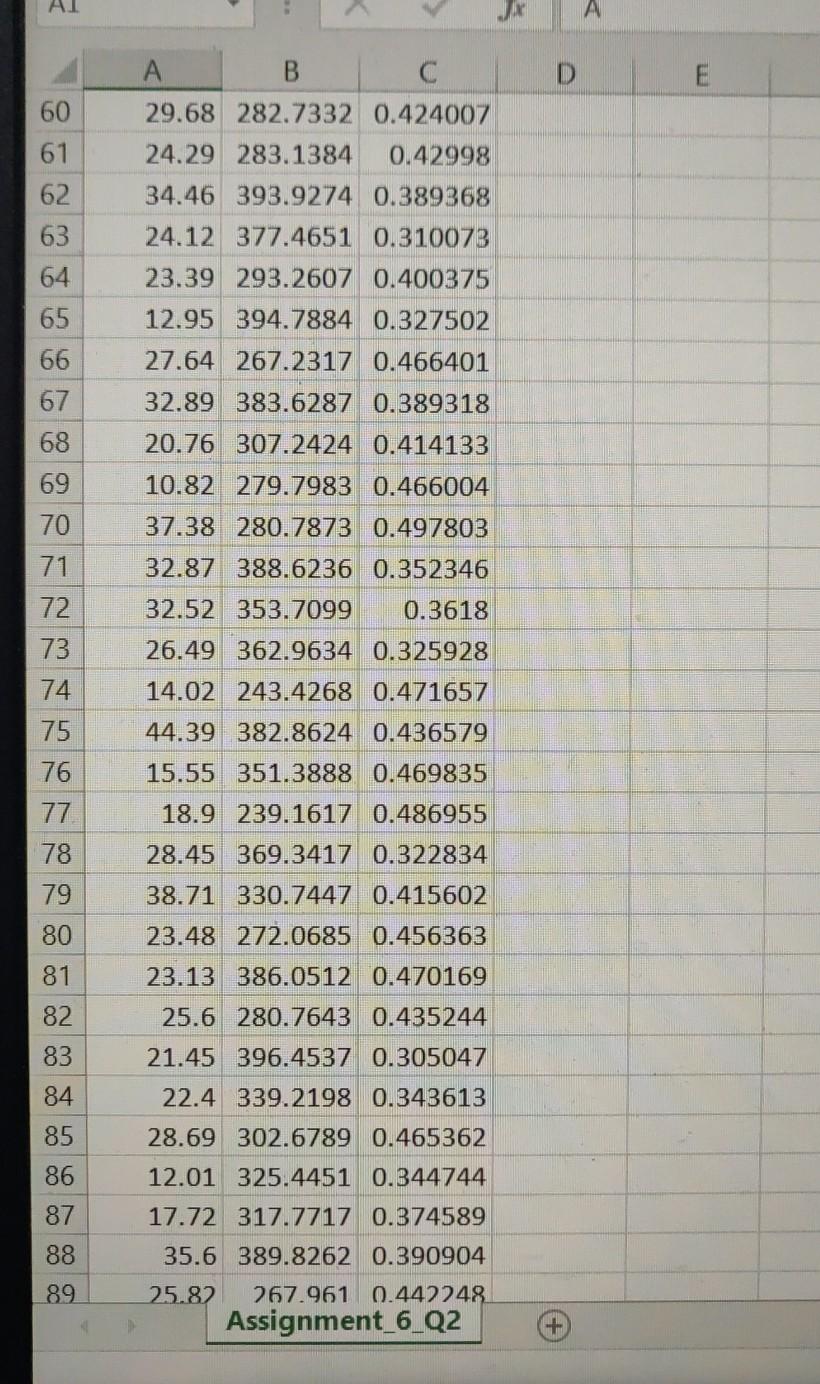 Solved Python language the .csv file path in my computer | Chegg.com