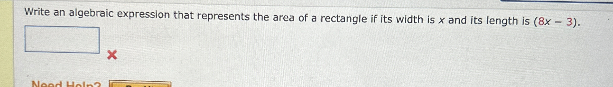 Solved Write an algebraic expression that represents the | Chegg.com