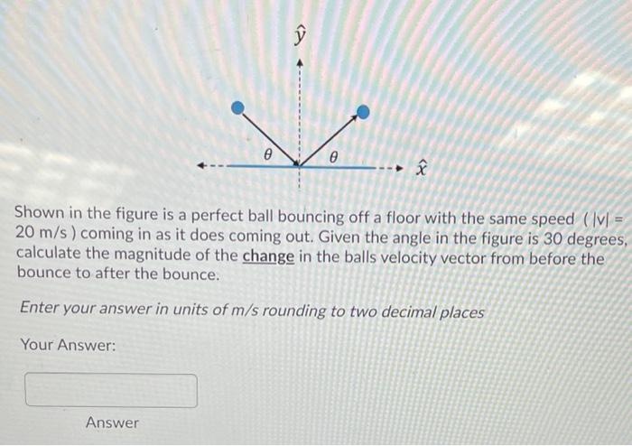 Solved e Ꮎ - î Shown in the figure is a perfect ball | Chegg.com