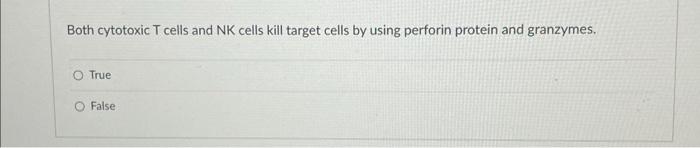 how does nk and cytotoxic t cells kill their targets