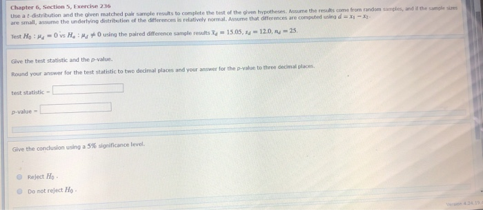 Solved Chapter 6, Section 5, Exercise 236 Use At | Chegg.com