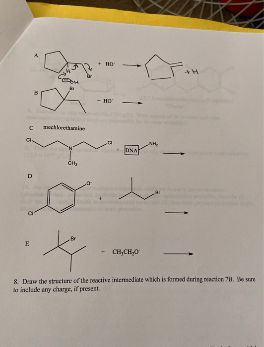 Solved complete the following nucleophilic substitution | Chegg.com