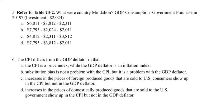Solved Table 2 The following table contains data for country | Chegg.com