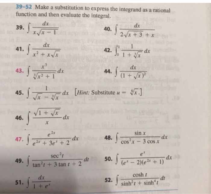 Solved 1-6 Write Out The Form Of The Partial Fraction | Chegg.com