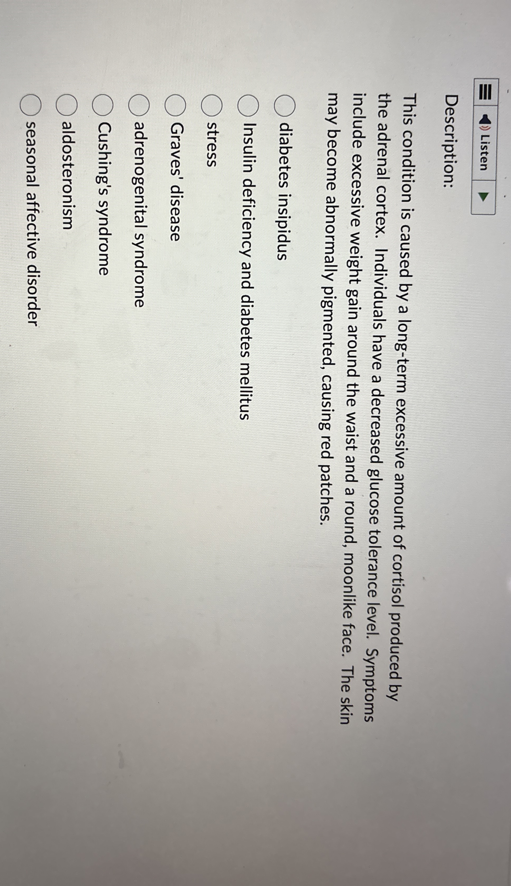 Solved DescriptionThis condition is caused by a longterm