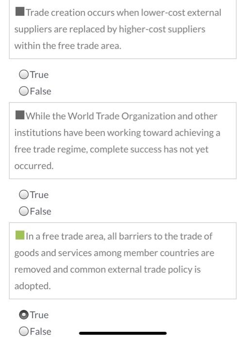 Solved The Scope Of The WTO Covers All Tariff And Non- | Chegg.com