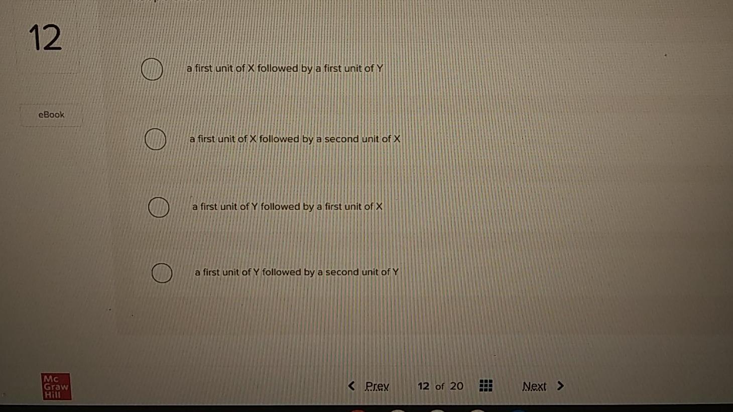 Solved 12 Answer the question based on the table below | Chegg.com