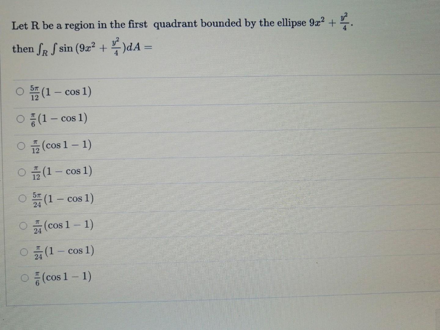 Solved Let R be a region in the first quadrant bounded by | Chegg.com