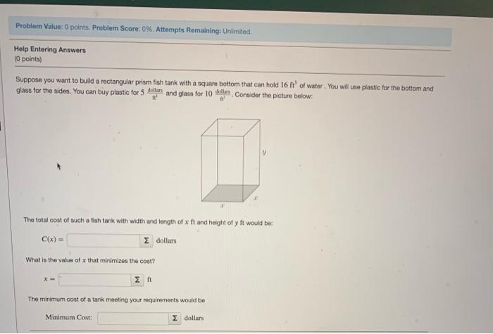 Solved Problem Value: 0 points. Problem Score: 0%. Attempts | Chegg.com