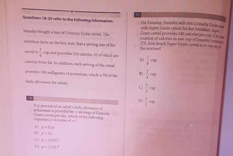 solved-19-questions-18-20-refer-to-the-following-chegg