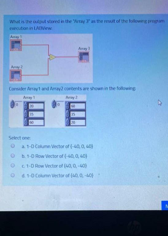 Solved What is the output stored in the 