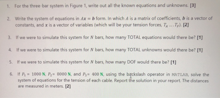 Solved Problem 1 - Knowledge of Linear Systems [10] An | Chegg.com