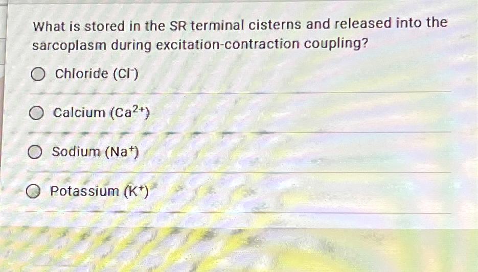 Solved What is stored in the SR terminal cisterns and | Chegg.com