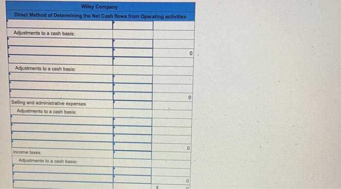 Solved Wiley Company's income statement for Year 2 follows: | Chegg.com