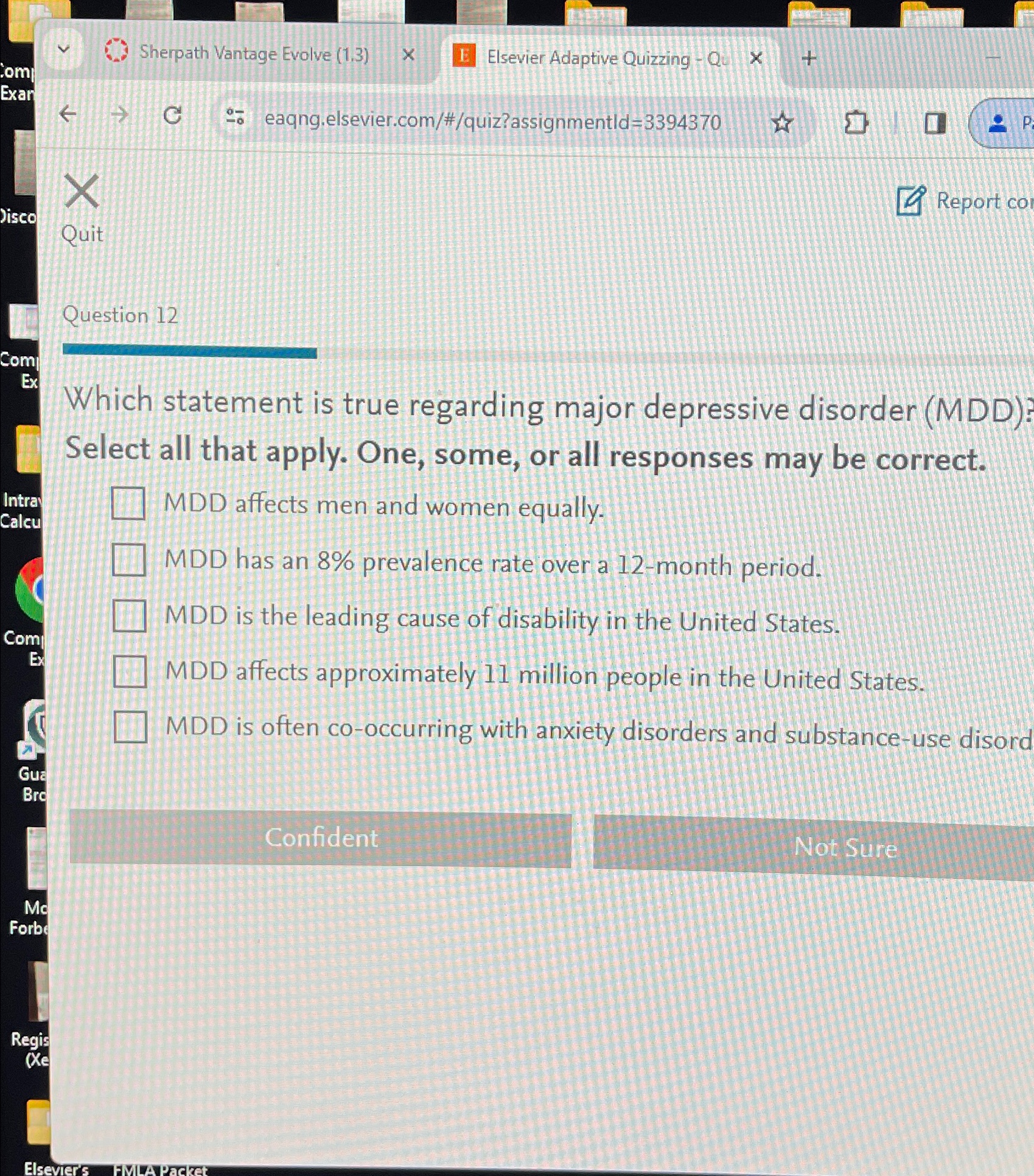 Solved Report coQuitQuestion 12Which statement is true | Chegg.com