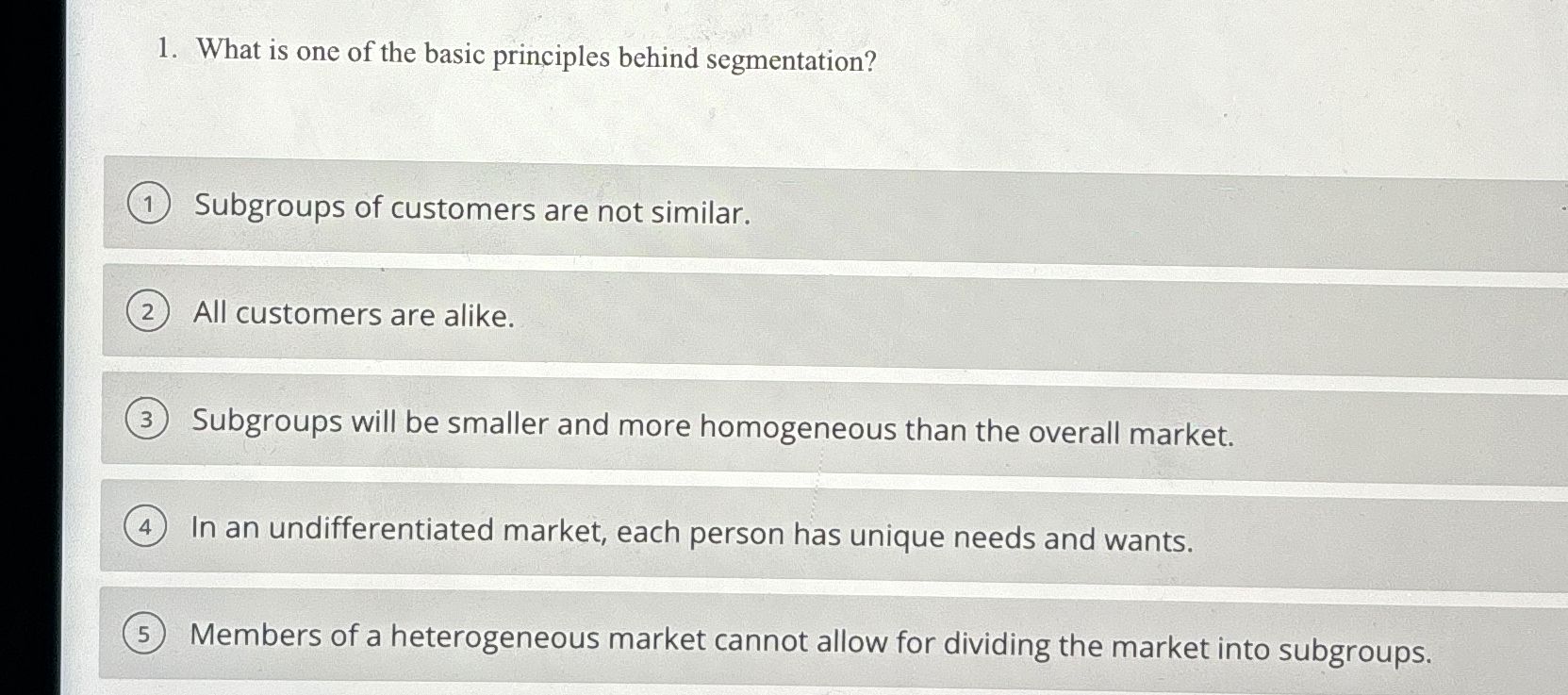 Solved What is one of the basic principles behind | Chegg.com