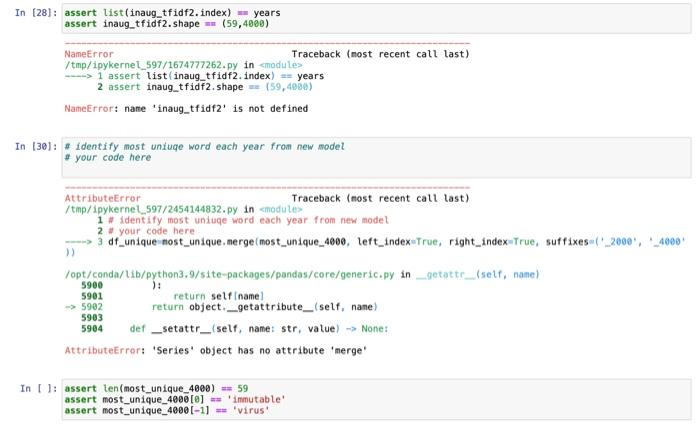 Solved As with all analysis, TF-1DF is not without its | Chegg.com