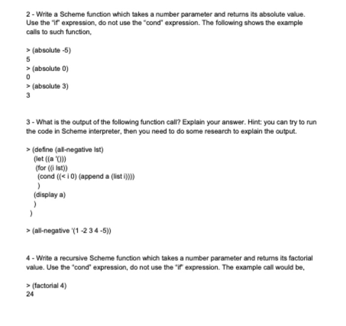 Solved 2 Write A Scheme Function Which Takes A Number P Chegg Com