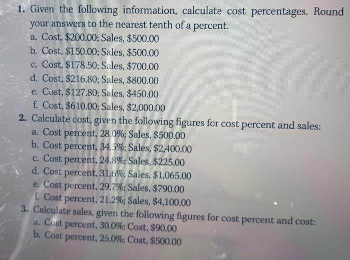 solved-1-given-the-following-information-calculate-cost-chegg