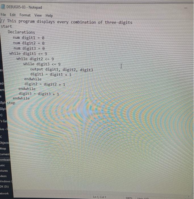 Solved Edit format View Help This program displays every | Chegg.com