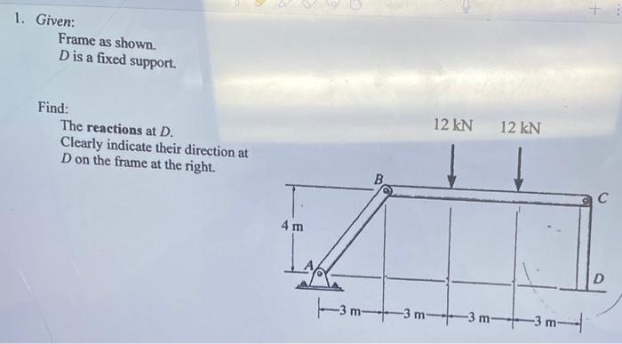 Solved Find: The reactions at D. Clearly indicate their | Chegg.com