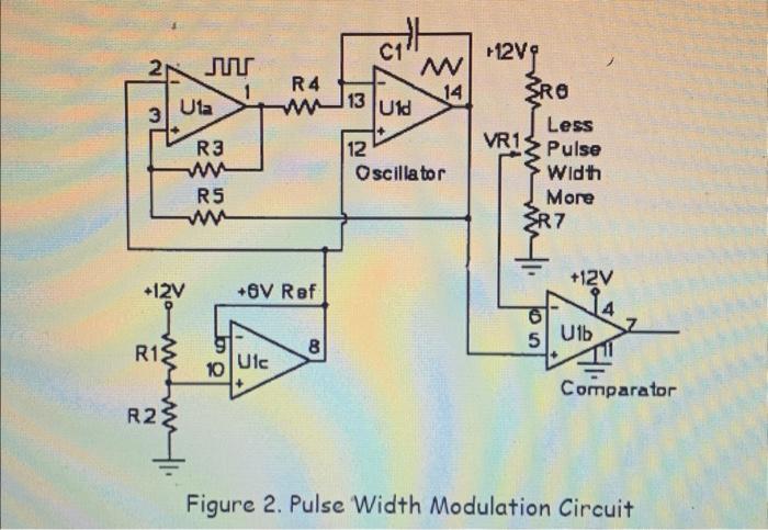 Solved Figure 2. Pulse Width Modulation Circuit5.1 Construct | Chegg.com