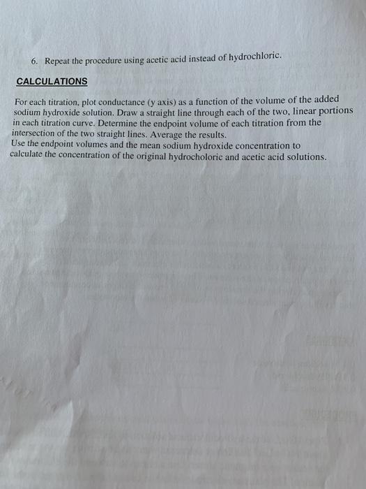 PRACTICAL NO 5 CONDUCTOMETRIC TITRATION INTRODUCTION
