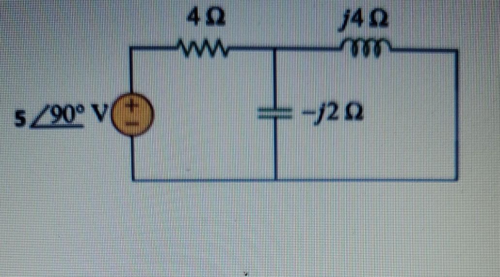 Solved find the current through the capacitor using MESH