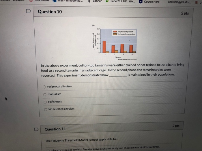 Solved Question 8 2 pts Which of the following has NOT been | Chegg.com