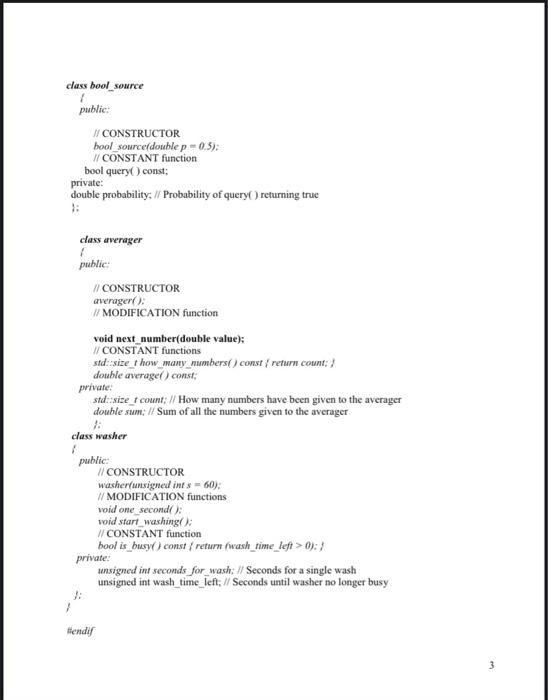 Solved Project 1- Implementation of Templated class Queue | Chegg.com