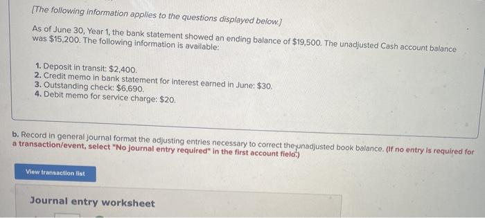 Solved (The following information applies to the questions | Chegg.com