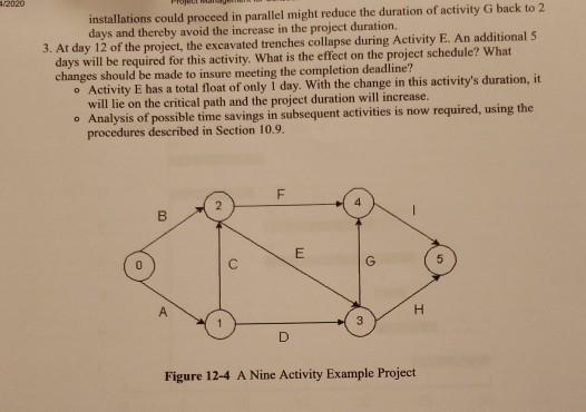 Solved 9. Prepare a schedule progress report on planned | Chegg.com