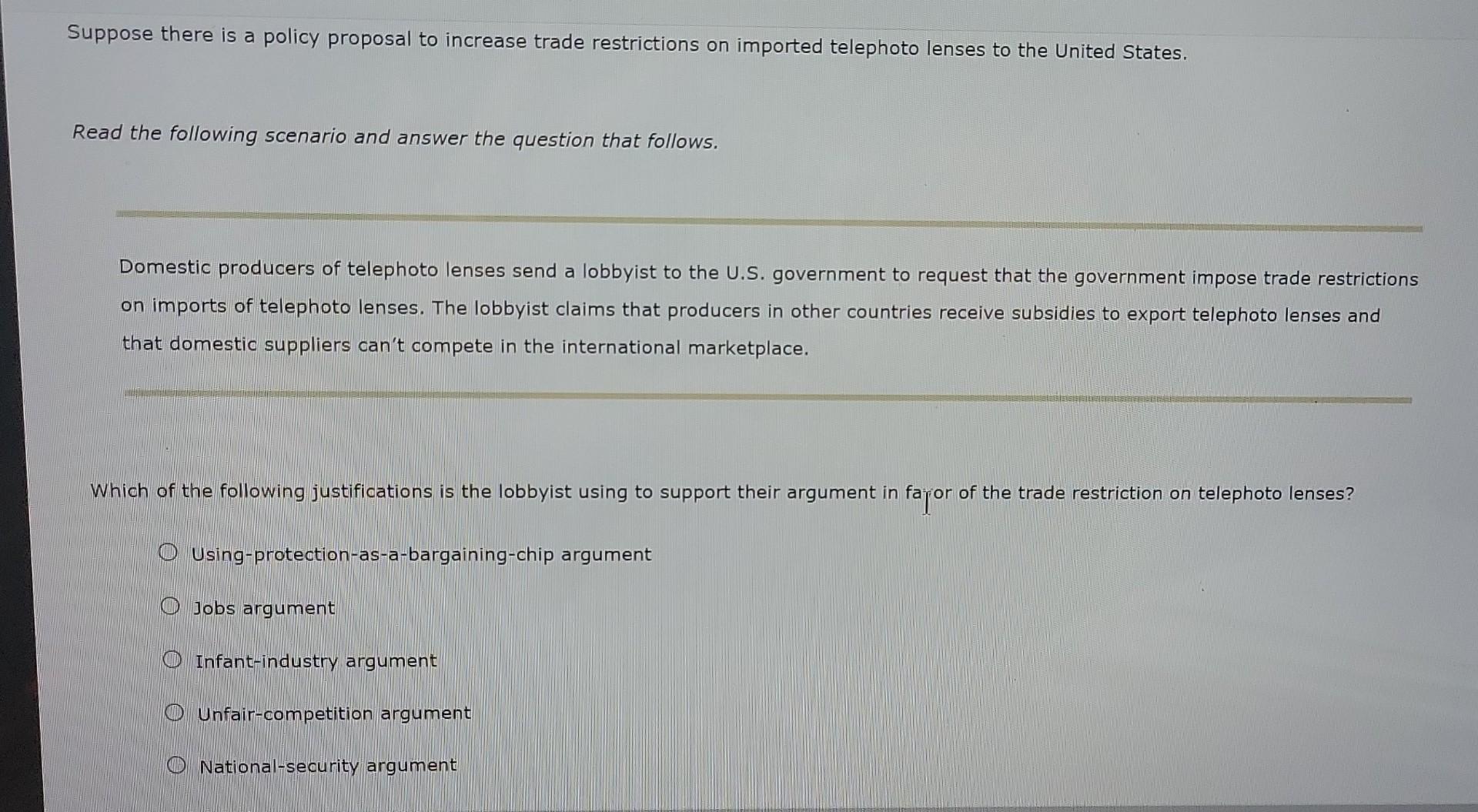 solved-suppose-there-is-a-policy-proposal-to-increase-trade-chegg