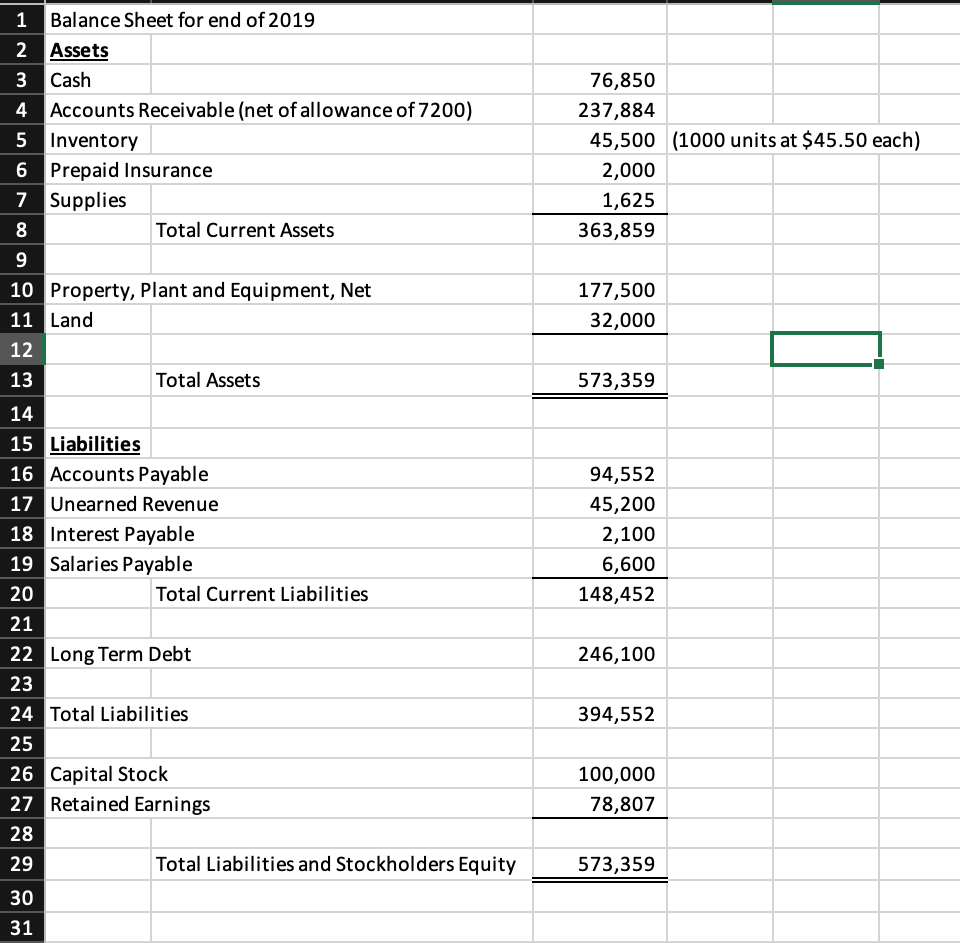 Solved The following Excel file has multiple worksheets | Chegg.com